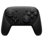 PlayVital Anti-Slip PU Grip Skin with Silicone Back Button Cover for Switch 2 Pro Controller, Sweat-Absorbent for Nintendo Switch 2 Pro Controller Grip - Hexagonal Textured Black PlayVital