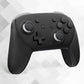 PlayVital Anti-Slip PU Grip Skin with Silicone Back Button Cover for Switch 2 Pro Controller, Sweat-Absorbent for Nintendo Switch 2 Pro Controller Grip - Hexagonal Textured Black PlayVital