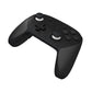 PlayVital Anti-Slip PU Grip Skin with Silicone Back Button Cover for Switch 2 Pro Controller, Sweat-Absorbent for Nintendo Switch 2 Pro Controller Grip - Hexagonal Textured Black PlayVital