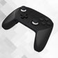 PlayVital Anti-Slip PU Grip Skin with Silicone Back Button Cover for Switch 2 Pro Controller, Sweat-Absorbent for Nintendo Switch 2 Pro Controller Grip - Hexagonal Textured Black PlayVital