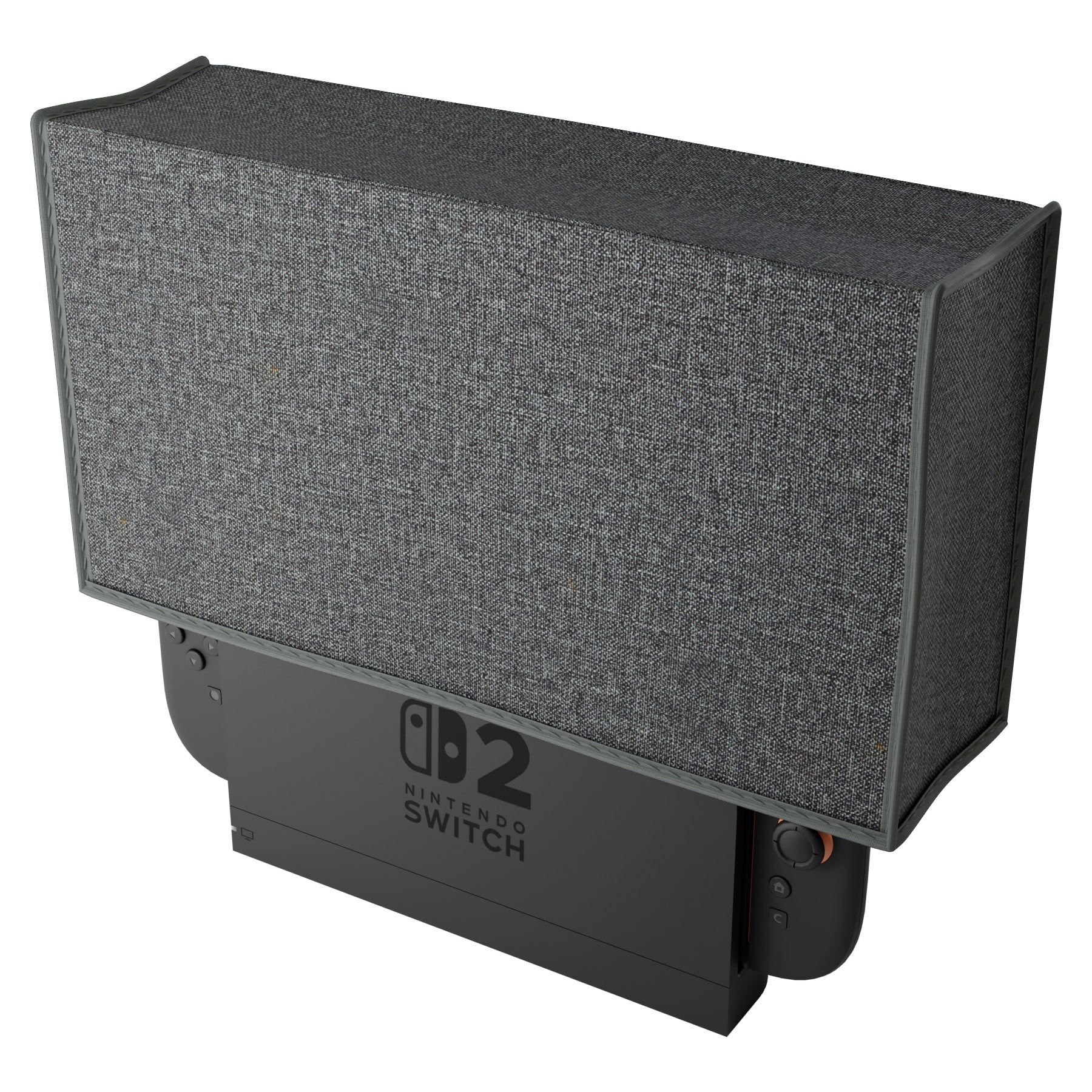 PlayVital Anti Scratch Nylon Dust Cover for Nintendo Switch 2 Charging Dock - Gray PlayVital