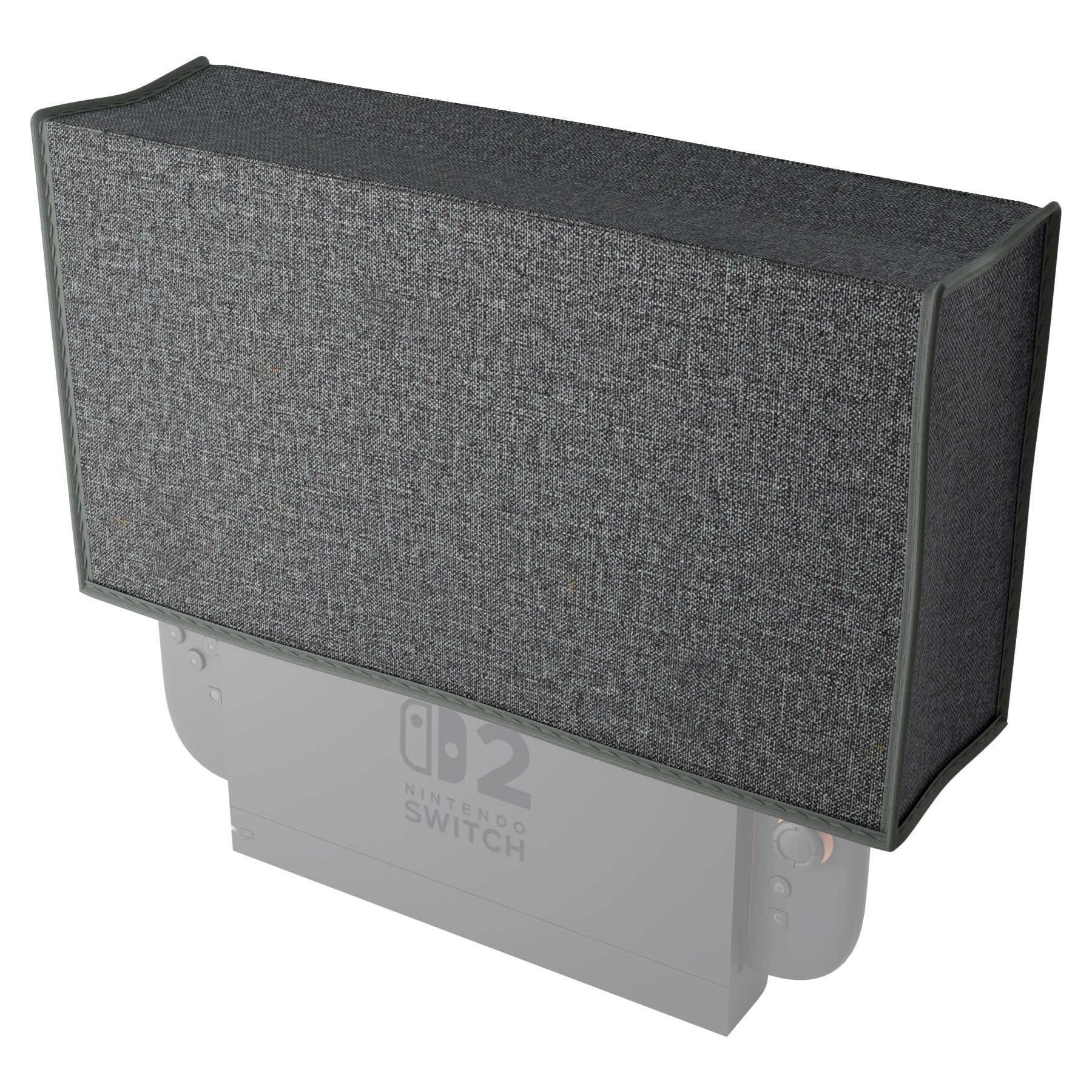 PlayVital Anti Scratch Nylon Dust Cover for Nintendo Switch 2 Charging Dock - Gray PlayVital