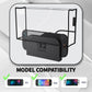 PlayVital Anti Scratch Waterproof Nylon Dust Cover for Nintendo Switch 2 Charging Dock - Transparent PlayVital