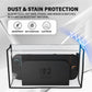 PlayVital Anti Scratch Waterproof Nylon Dust Cover for Nintendo Switch 2 Charging Dock - Transparent PlayVital