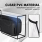 PlayVital Anti Scratch Waterproof Nylon Dust Cover for Nintendo Switch 2 Charging Dock - Transparent PlayVital