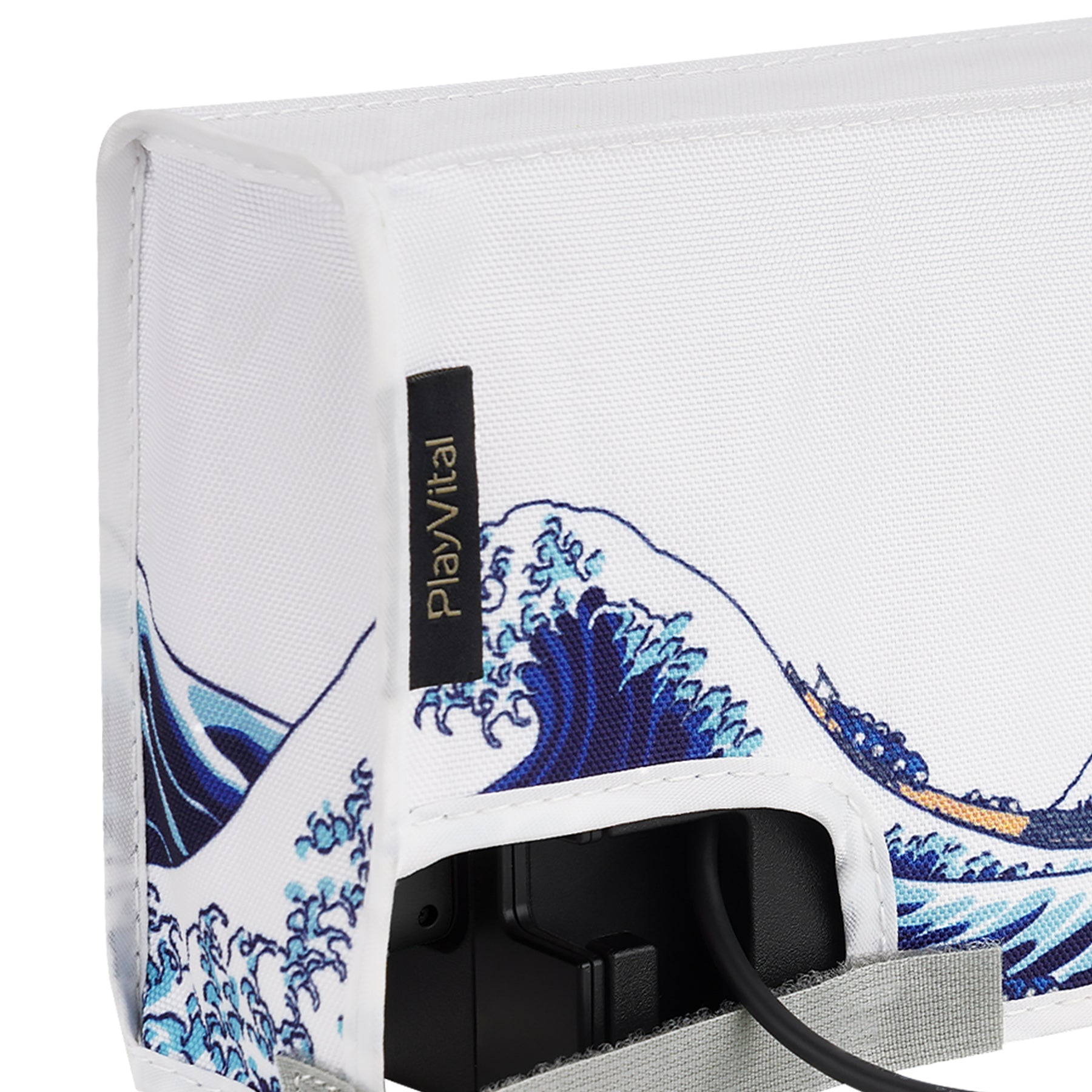 PlayVital Anti Scratch Waterproof Nylon Dust Cover for Nintendo  Switch & Switch OLED Charging Dock - The Great Wave PlayVital
