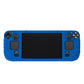 PlayVital Armor Series Protective Case for Steam Deck LCD, Soft Cover Silicone Protector for Steam Deck with Back Button Enhancement Designed & Thumb Grips Caps - Blue - XFSDP006 PlayVital