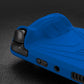 PlayVital Armor Series Protective Case for Steam Deck LCD, Soft Cover Silicone Protector for Steam Deck with Back Button Enhancement Designed & Thumb Grips Caps - Blue - XFSDP006 PlayVital