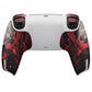 PlayVital Armored Edition Anti-Skid Sweat-Absorbent Controller Grip with Shoulder Button Trigger Stickers for PS5 Controller - Spider Armor - PFPJ157 PlayVital