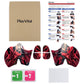 PlayVital Armored Edition Anti-Skid Sweat-Absorbent Controller Grip with Shoulder Button Trigger Stickers for PS5 Controller - Spider Armor - PFPJ157 PlayVital