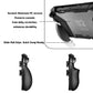 PlayVital BEYOND-GRIP Interchangeable Grip Protective Cover for Nintendo Switch 2 (2025), Ergonomic TPU Dockable Case Accessories for Switch 2 with Joystick Caps - Black PlayVital