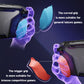 PlayVital BEYOND-GRIP Interchangeable Grip Protective Cover for Nintendo Switch 2 (2025), Ergonomic TPU Dockable Case Accessories for Switch 2 with Joystick Caps - Blue & Orange PlayVital