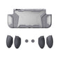 PlayVital BEYOND-GRIP Interchangeable Grip Protective Cover for Nintendo Switch 2 (2025), Ergonomic TPU Dockable Case Accessories for Switch 2 with Joystick Caps - New Hope Gray PlayVital