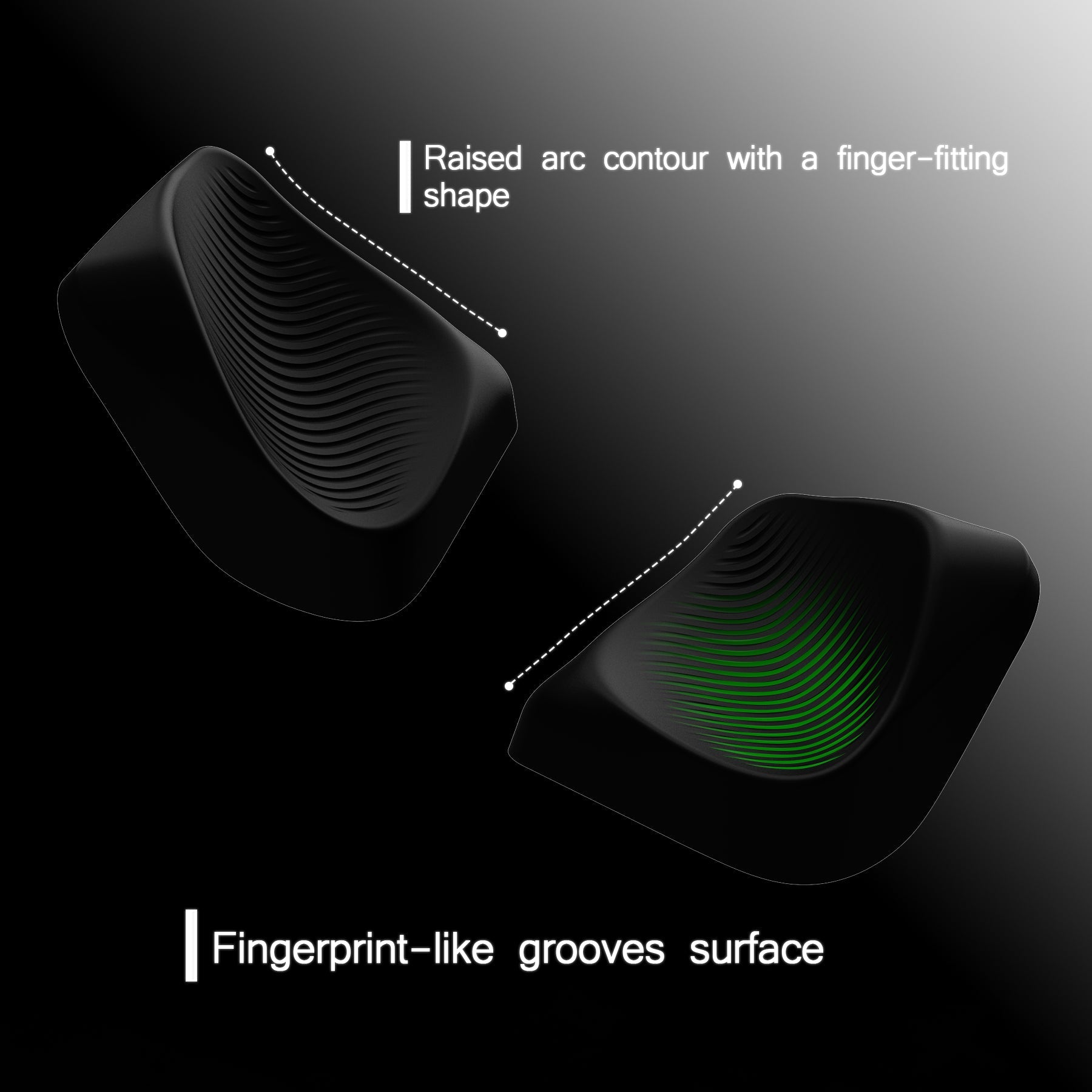 PlayVital Back Buttons & Shoulder Buttons Trigger Enhancement Set for Steam Deck, LR Increaser Trigger Grip + Back Button Improvement Accessories for Steam Deck OLED & LCD - Black PlayVital