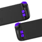 PlayVital Back Buttons & Shoulder Buttons Trigger Enhancement Set for Steam Deck, LR Increaser Trigger Grip + Back Button Improvement Accessories for Steam Deck OLED & LCD - Purple PlayVital
