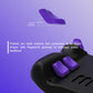 PlayVital Back Buttons & Shoulder Buttons Trigger Enhancement Set for Steam Deck, LR Increaser Trigger Grip + Back Button Improvement Accessories for Steam Deck OLED & LCD - Purple PlayVital