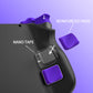 PlayVital Back Buttons & Shoulder Buttons Trigger Enhancement Set for Steam Deck, LR Increaser Trigger Grip + Back Button Improvement Accessories for Steam Deck OLED & LCD - Purple PlayVital