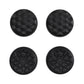 PlayVital Black Thumbsticks Grips Caps for ROG Ally, Silicone Thumb Grips Joystick Caps for ROG Ally - Diamond Grain & Crack Bomb Design - TAURGM005 PlayVital
