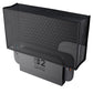 PlayVital Breathable Dust Cover for Nintendo Switch 2 Charging Dock, Anti-Scratch Nylon Dust Guard Waterproof Cover Sleeve for Nintendo Switch 2 (2025) Console - Black PlayVital