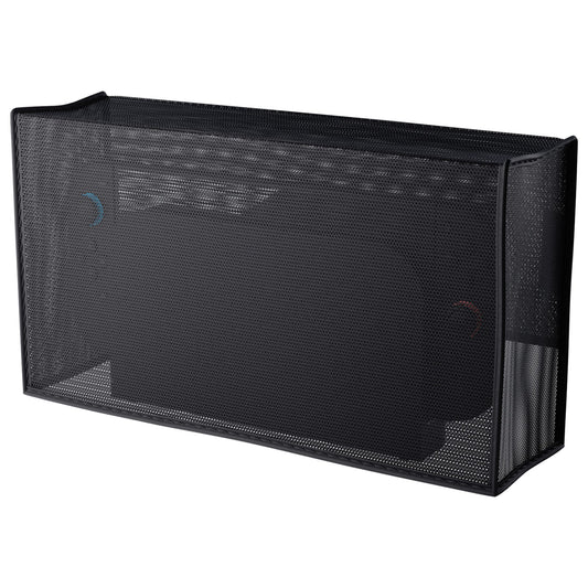 PlayVital Breathable Dust Cover for Nintendo Switch 2 Charging Dock, Anti-Scratch Nylon Dust Guard Waterproof Cover Sleeve for Nintendo Switch 2 (2025) Console - Black PlayVital