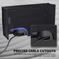 PlayVital Breathable Dust Cover for Nintendo Switch 2 Charging Dock, Anti-Scratch Nylon Dust Guard Waterproof Cover Sleeve for Nintendo Switch 2 (2025) Console - Black PlayVital