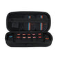 PlayVital Carrying Case for Nintendo Switch 2 with Silicone Charging Port, Shockproof Protective Hard Shell with 10 Game Card Slots for Switch 2 Accessories Storage - Black PlayVital