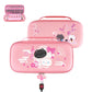 PlayVital Cherry Blossoms Kitten Carrying Case for Nintendo Switch 2, Cute Hard Shell Travel Case for Switch 2 with Silicone Charging Port & 10 Game Card Slots, Portable Storage Bag - Pink PlayVital