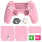 PlayVital Cherry Blossoms Kitten Silicone Cover for PS5 Controller,  Anti-slip Grip Skin with Thumb Grip & Sticker for PS5 Controller Accessories - Pink PlayVital