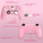 PlayVital Cherry Blossoms Kitten Silicone Cover for PS5 Controller,  Anti-slip Grip Skin with Thumb Grip & Sticker for PS5 Controller Accessories - Pink PlayVital