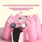 PlayVital Cherry Blossoms Kitten Silicone Cover for PS5 Controller,  Anti-slip Grip Skin with Thumb Grip & Sticker for PS5 Controller Accessories - Pink PlayVital