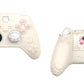 PlayVital Cherry Blossoms Kitten Silicone Cover for Xbox Series X/S Controller, Anti-slip Grip Protector for Xbox Core Wireless Controller with Thumb Grips & Sticker - Antique Yellow PlayVital
