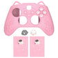PlayVital Cherry Blossoms Kitten Silicone Cover for Xbox Series X/S Controller, Anti-slip Grip Protector for Xbox Core Wireless Controller with Thumb Grips & Sticker - Pink PlayVital