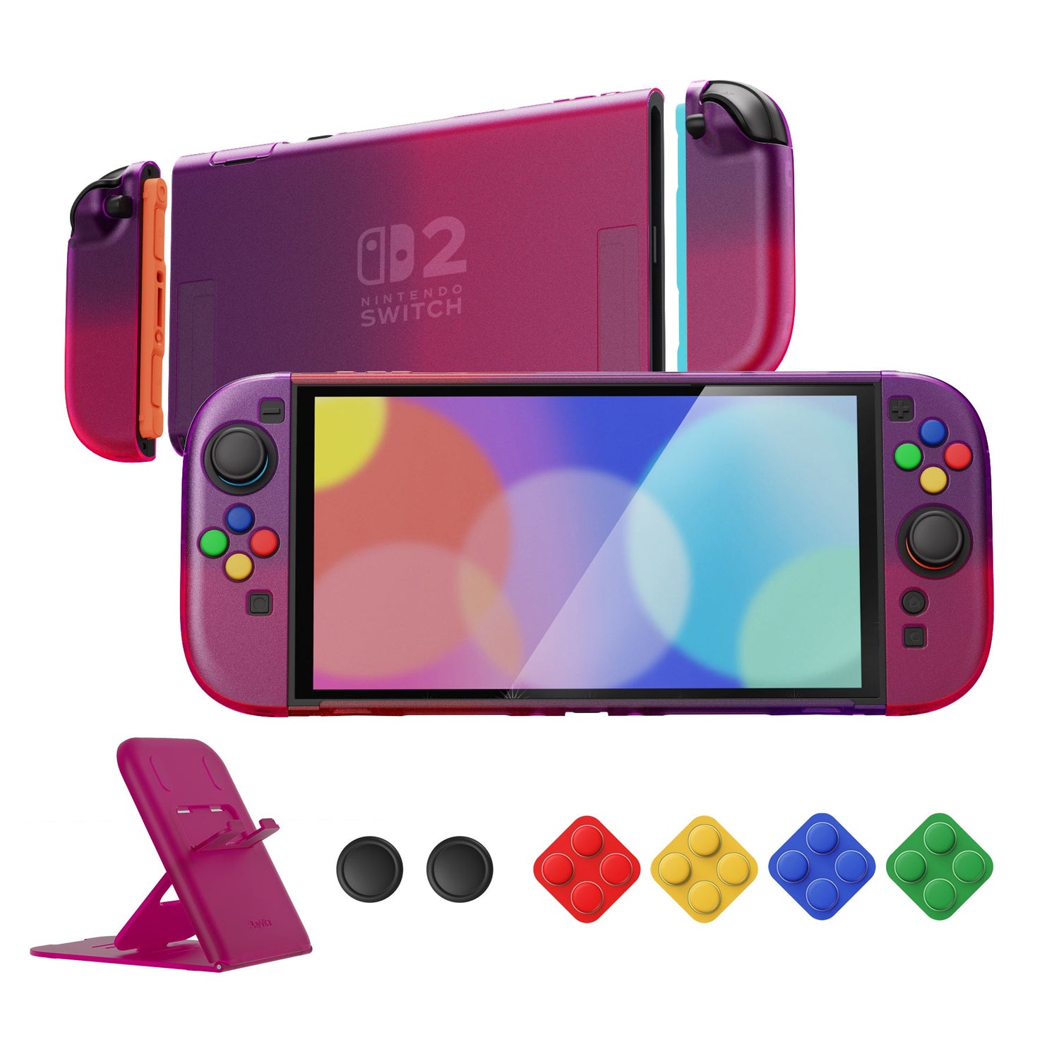 For Nintendo Switch 2 Clear Series Hard Case