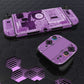 PlayVital Custom Full Set Protective Skin Decal for Nintendo Switch 2 (2025) Console & Joycon - Purple Tear Down PlayVital
