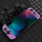 PlayVital Custom Full Set Protective Skin Decal for Nintendo Switch 2 (2025) Console & Joycon - Purple Tear Down PlayVital
