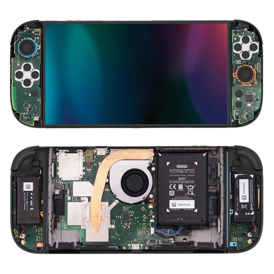 PlayVital Custom Full Set Protective Skin Decal for Nintendo Switch 2 (2025) Console & Joycon - Tear Down PlayVital
