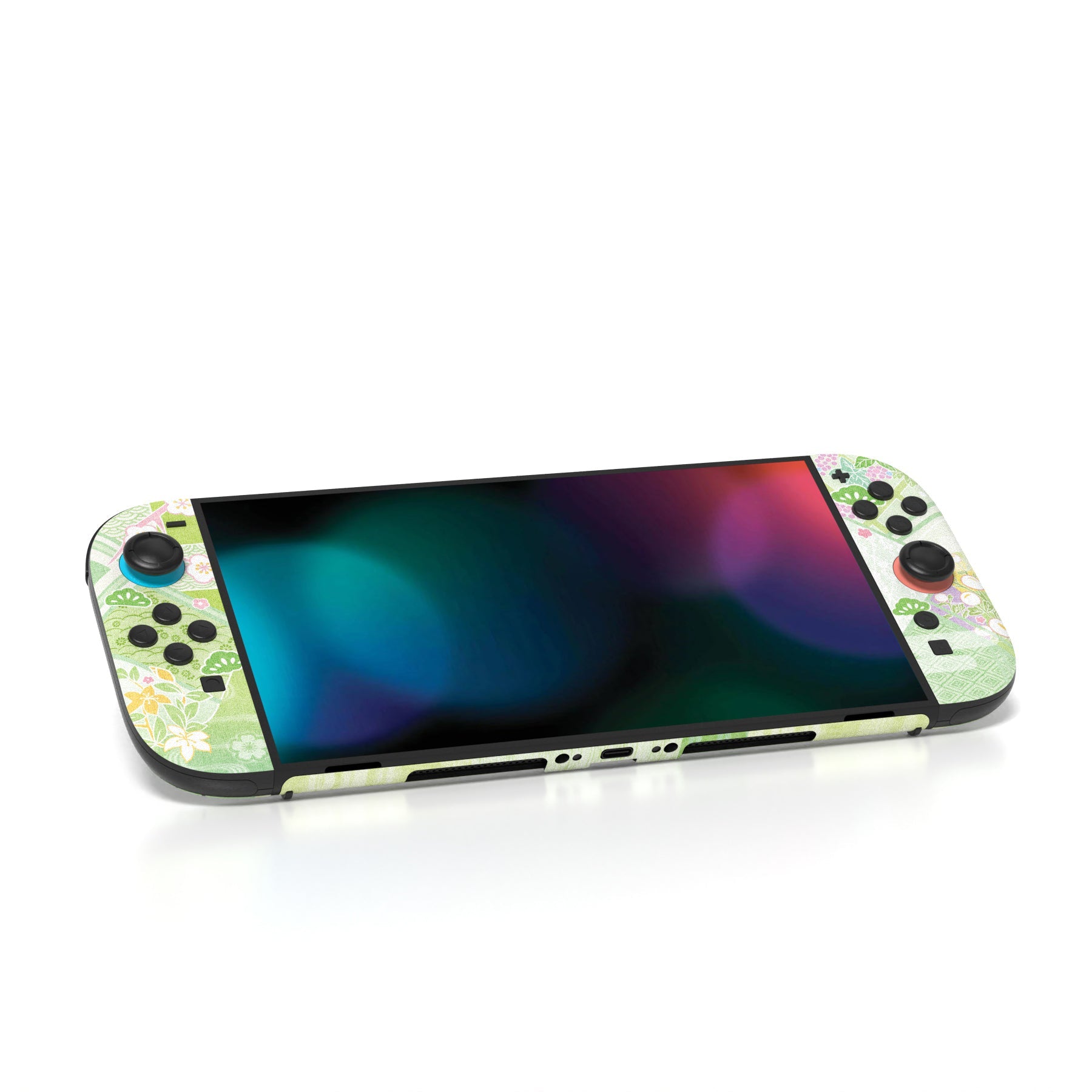 PlayVital Custom Full Set Protective Skin Decal for Nintendo Switch 2 (2025) Console & Joycon - Wishing Shrine PlayVital