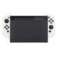 PlayVital Customized Dockable Hard Shell Protective Case for Nintendo Switch Console - White PlayVital