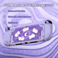 PlayVital Cute Cartoon Hard Protective Case for Nintendo Switch 2, Anti-scratch Kawaii Dockable Hard Case Shell for Switch 2 with Thumb Grip & Sticker & Button Caps - Celestial Rabbit Orbit PlayVital