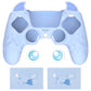 PlayVital Cute Demon Controller Silicone Case with Thumb Grips for PS5 Wireless Controller, Compatible with Charging Station - Blue - DEPFP004 PlayVital