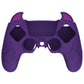 PlayVital Cute Demon Controller Silicone Case with Thumb Grips for PS5 Wireless Controller, Compatible with Charging Station - Purple - DEPFP002 PlayVital