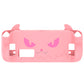 PlayVital Cute Demon Protective Case with Thumb Grips Caps for Steam Deck LCD & OLED - Pink PlayVital