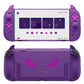 PlayVital Cute Demon Protective Shell for Nintendo Switch 2, Kawaii Anti-Slip Dockable Hard Case for Nintendo Switch 2 with Thumb Grips & Sticker - Purple PlayVital