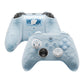 PlayVital Cute Ocean Whisper Series Silicone Cover for Xbox Series X/S Controller, Semi-Clear Silicone Skin Grip for Xbox Core Wireless Controller with Thumb Grip & Sticker - Mint Blue PlayVital