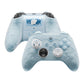 PlayVital Cute Ocean Whisper Series Silicone Cover for Xbox Series X/S Controller, Semi-Clear Silicone Skin Grip for Xbox Core Wireless Controller with Thumb Grip & Sticker - Mint Blue PlayVital