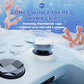 PlayVital Cute Ocean Whisper Series Silicone Cover for Xbox Series X/S Controller, Semi-Clear Silicone Skin Grip for Xbox Core Wireless Controller with Thumb Grip & Sticker - Mint Blue PlayVital