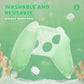 PlayVital Cute Ocean Whisper Series Silicone Cover for Xbox Series X/S Controller, Semi-Clear Silicone Skin Grip for Xbox Core Wireless Controller with Thumb Grip & Sticker - Pastel Green PlayVital