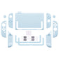PlayVital Cute Solid-Color Dockable Hard Protective Case for Nintendo Switch 2 with Thumb Grip & Sticker & Button Caps - Heaven Blue PlayVital