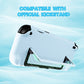 PlayVital Cute Solid-Color Dockable Hard Protective Case for Nintendo Switch 2 with Thumb Grip & Sticker & Button Caps - Heaven Blue PlayVital