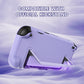 PlayVital Cute Solid-Color Dockable Hard Protective Case for Nintendo Switch 2 with Thumb Grip & Sticker & Button Caps - Light Violet PlayVital